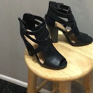 Black Bamboo Women Shoes Size 9